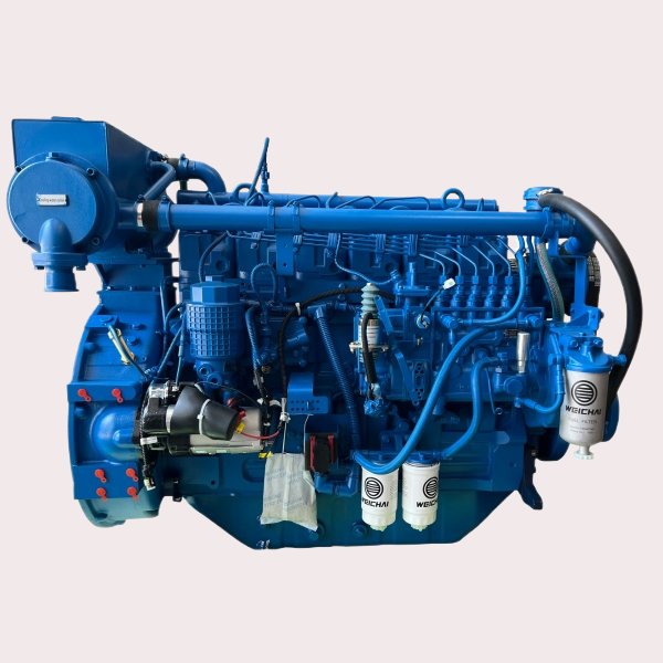 Weichai Marine Diesel Engine Wp6c250-25 Assembly With Gearbox for Boat | Ship